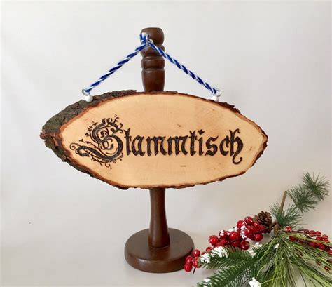 stammtisch table in germany.